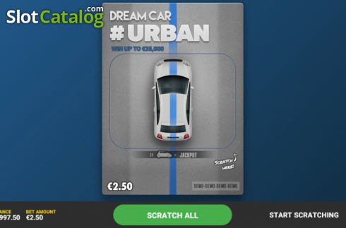 Écran2. Dream Car Urban Machine à sous