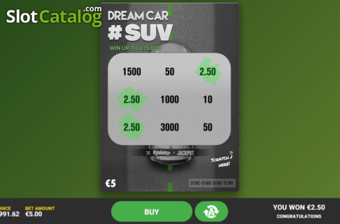 Game Screen 3. Dream Car Suv slot