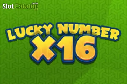 Lucky Number x16 ロゴ