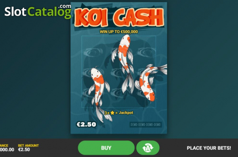 Game Screen 1. Koi Cash slot