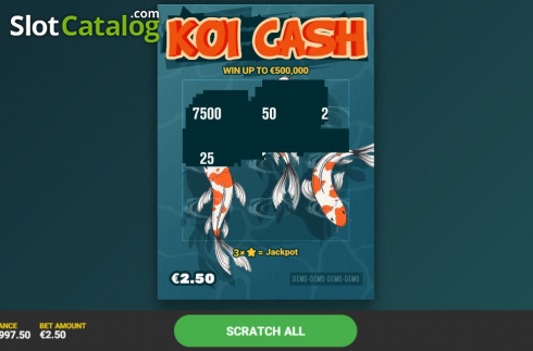 Game Screen 2. Koi Cash slot