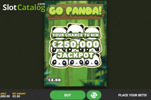 Game Screen 1. Go Panda slot