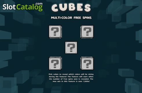 Free Spins 1. Cubes 2 slot