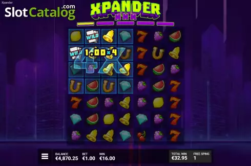 画面7. Xpander カジノスロット