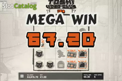 Mega Win. Toshi Video Club slot