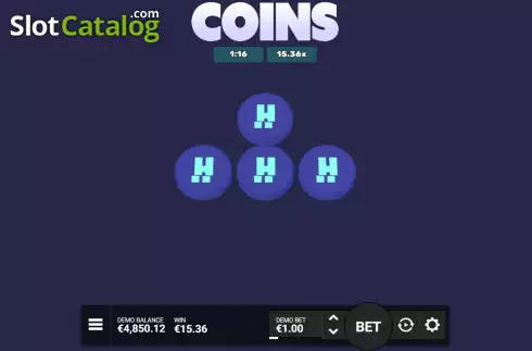 Win screen 2. Coins slot