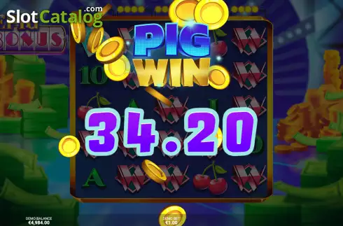 Big Win. Magic Piggy slot