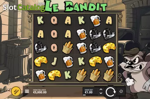 画面3. Le Bandit カジノスロット