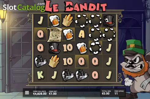 画面9. Le Bandit カジノスロット