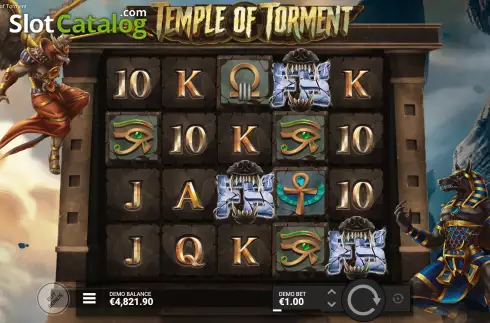 Bildschirm6. Temple of Torment slot