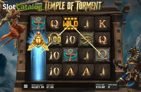 Bildschirm9. Temple of Torment slot
