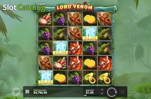 Bildschirm5. Lord Venom slot