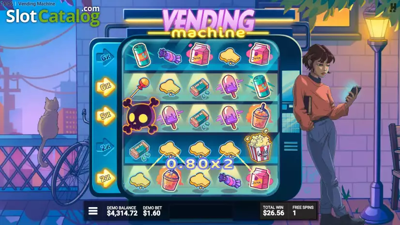 Video Vending Machine Slot