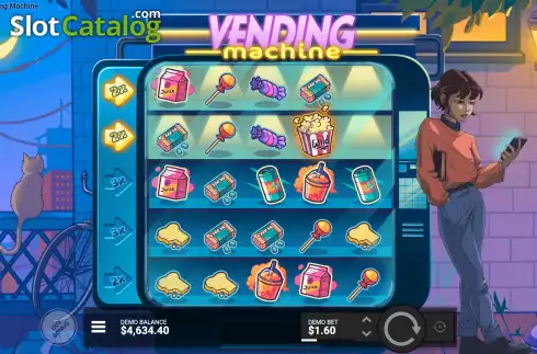 画面4. Vending Machine カジノスロット
