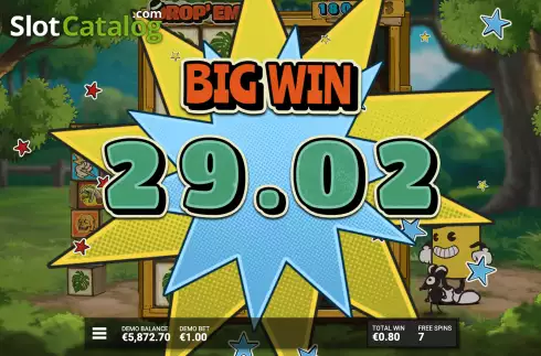 Big Win. Drop ‘Em slot