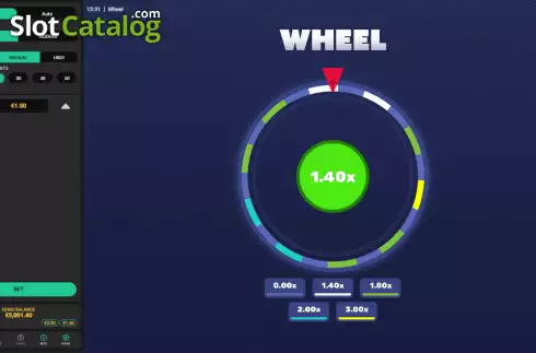 Win screen. Wheel (Hacksaw Gaming) slot