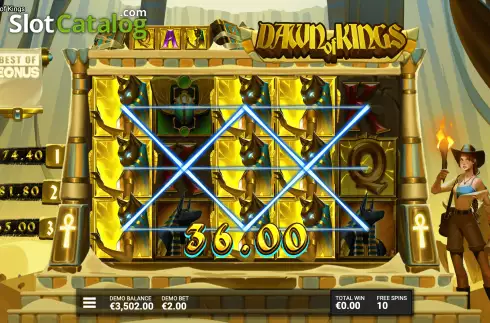 Free Spins 2. Dawn of Kings slot