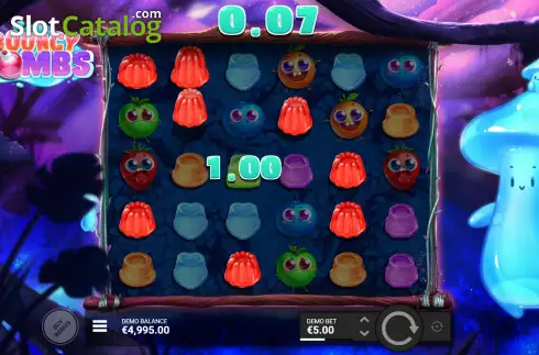 Bildschirm4. Bouncy Bombs slot