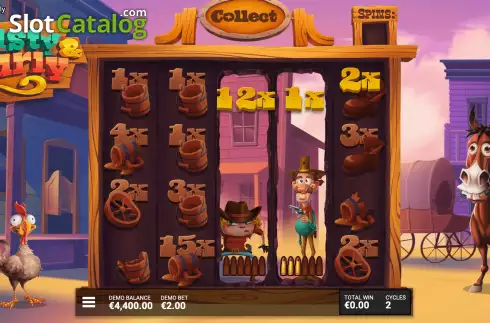 Free Spins 4. Rusty & Curly slot