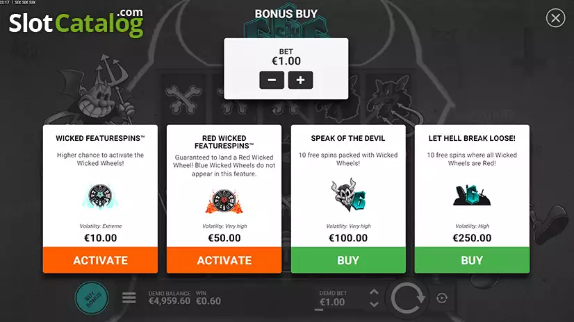 Buy Feature in SixSixSix Reel-Screen