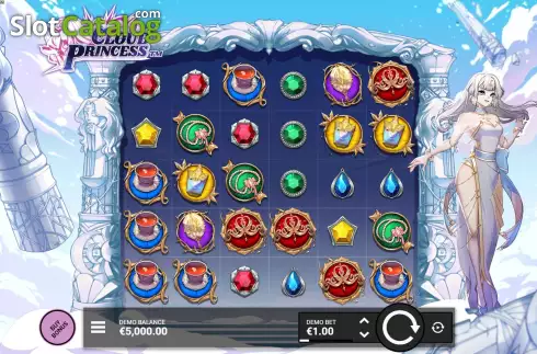 Skärmdump3. Cloud Princess slot
