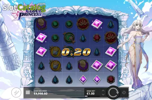 Skärmdump4. Cloud Princess slot