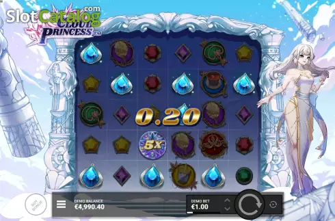 Skärmdump5. Cloud Princess slot