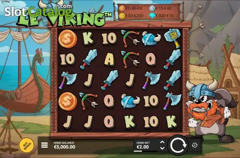 Skärmdump2. Le Viking slot