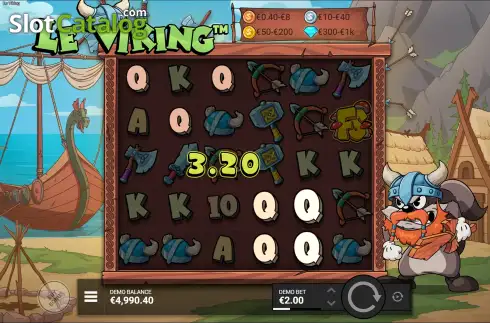 Skärmdump4. Le Viking slot