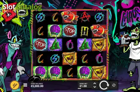 Skärmdump3. Chaos Crew 3 slot