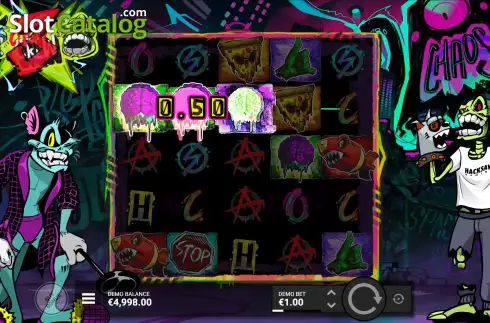 Skärmdump4. Chaos Crew 3 slot