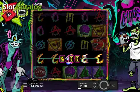 Skärmdump5. Chaos Crew 3 slot