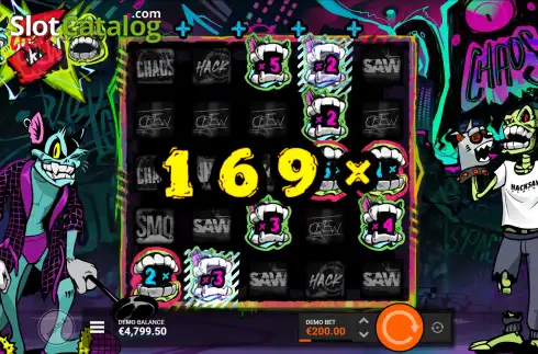 Skärmdump8. Chaos Crew 3 slot