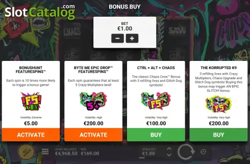 Skärmdump9. Chaos Crew 3 slot