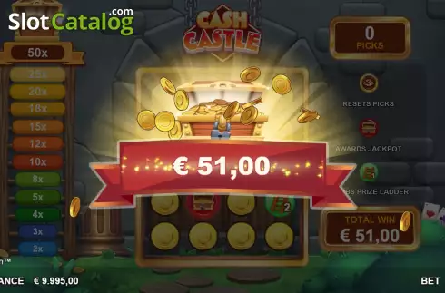 Bonus Game Win Screen 5. Mount Cash slot