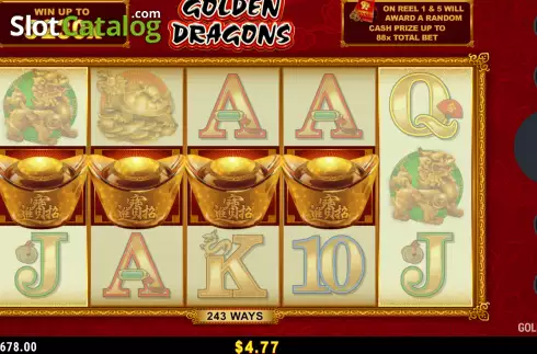 Captura de tela4. Golden Dragons (Hammertime) slot