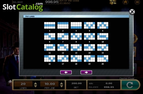 Bildschirm5. Art of the Steal slot