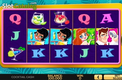 Bildschirm2. Cocktail Cash slot