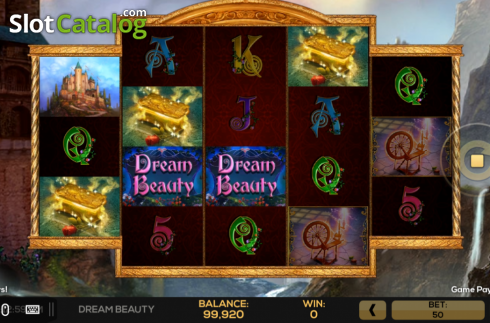 Play Screen 2. Dream Beauty slot