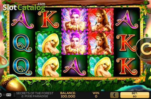 Play Screen 1. Secrets of the Forest 2 Pixie Paradise slot