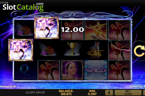 Bildschirm4. Glory on Ice slot