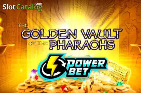 The Golden Vault Of The Pharaohs Power Bet Logo