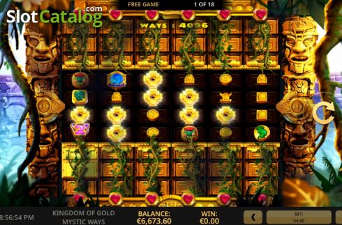 Bildschirm6. Kingdom of Gold: Mystic Ways slot