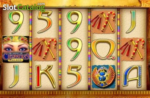 Schermo2. The Legacy of Cleopatra's Palace Extreme slot