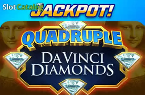 Quadruple Da Vinci Diamonds Jackpot カジノスロット