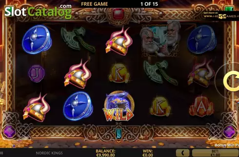 Free Spins Win Screen 2. Nordic Kings slot