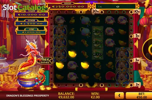 Bildschirm4. Dragon's Blessings Prosperity slot