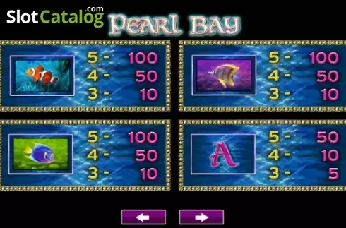 画面6. Pearl Bay (High 5 Games) カジノスロット