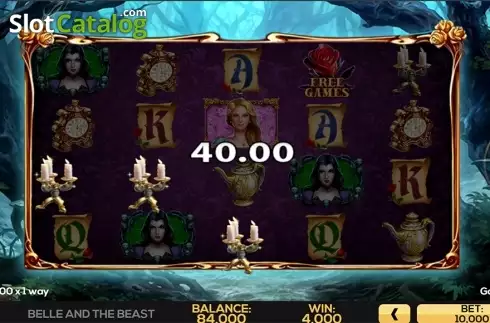 Schermo3. Belle and the Beast slot