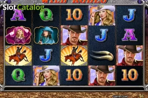 Game Workflow screen. Wild Rodeo (High 5 Games) slot